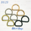 D Rings, Heavy Duty, for 25mm (1") straps, set of 2