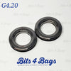 Grommets for 20mm (3/4") webbing, round, set of 2