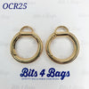 O-Clip with Ring - 25mm (1") - Pair