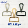 Swivel Clip / Snap Hook for 32mm (1 1/4") straps