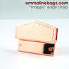 "Snappy" Edge Clasp in Copper by Emmaline Bags