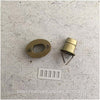 TL22 Oval Twist Lock Brass Small